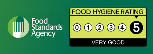 The Carpenters Arms 5 Star Food Standards Rating